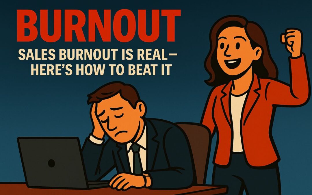 Sales burnout is real. Here is how to BEAT it.