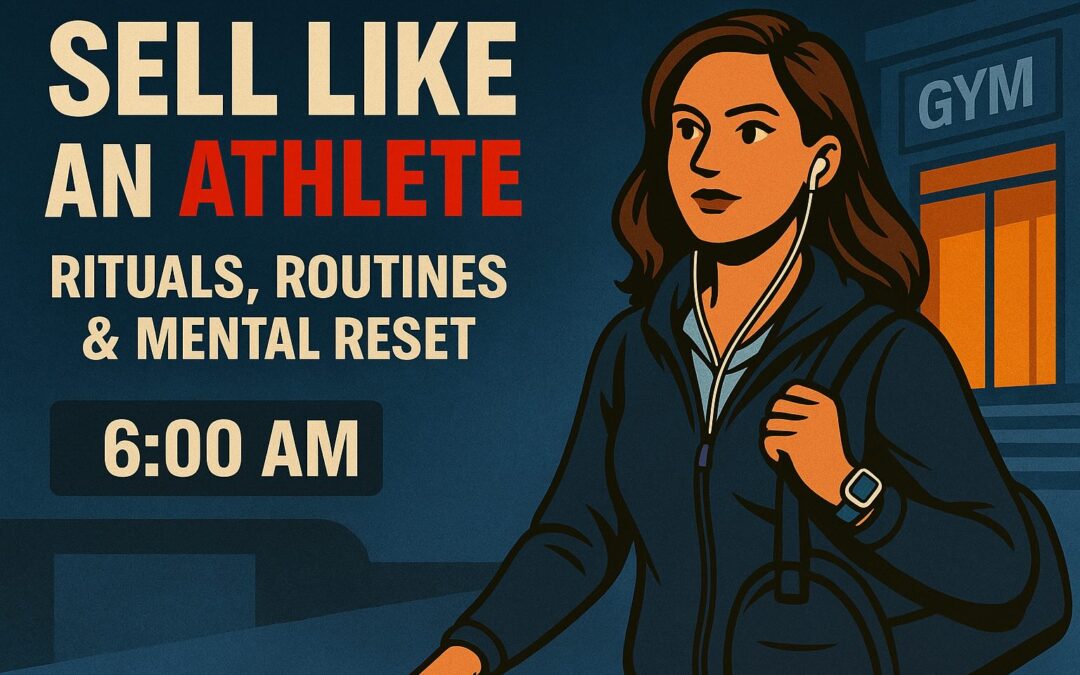 Sell Like an Athlete: Rituals, Routines, and Mental Reset