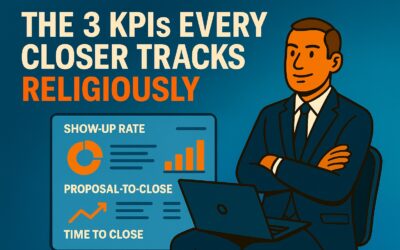 The 3 KPIs every closer tracks religiously